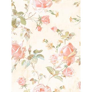Seabrook Designs CM10502 Camille Acrylic Coated Traditional/Classic Wallpaper